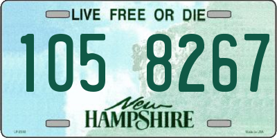 NH license plate 1058267