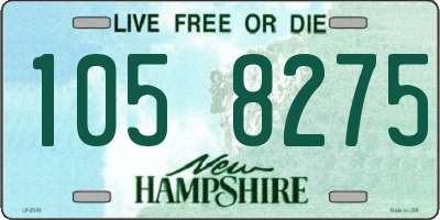 NH license plate 1058275