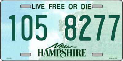 NH license plate 1058277
