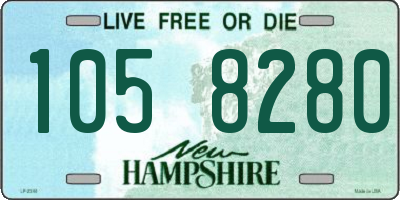 NH license plate 1058280