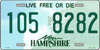 NH license plate 1058282