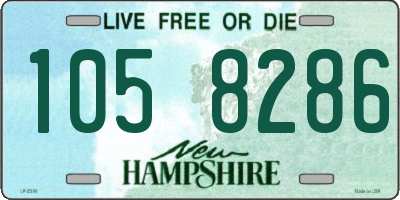 NH license plate 1058286