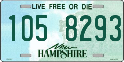 NH license plate 1058293