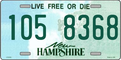 NH license plate 1058368