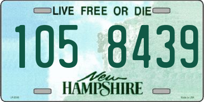NH license plate 1058439
