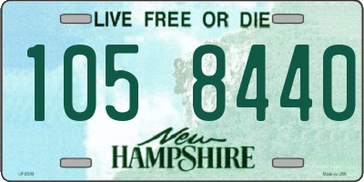 NH license plate 1058440