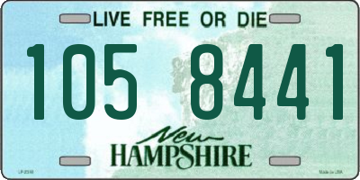 NH license plate 1058441