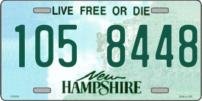 NH license plate 1058448