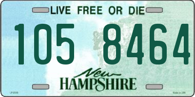 NH license plate 1058464