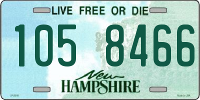 NH license plate 1058466