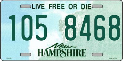 NH license plate 1058468
