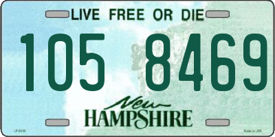 NH license plate 1058469