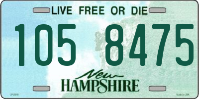 NH license plate 1058475