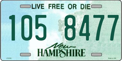 NH license plate 1058477