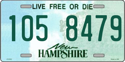 NH license plate 1058479