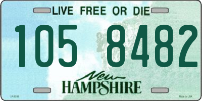 NH license plate 1058482