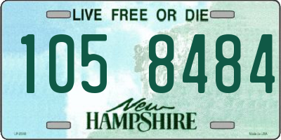 NH license plate 1058484