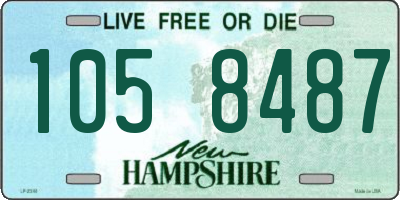 NH license plate 1058487