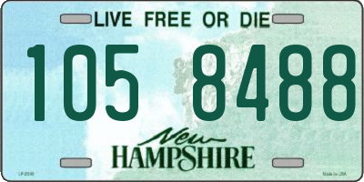 NH license plate 1058488