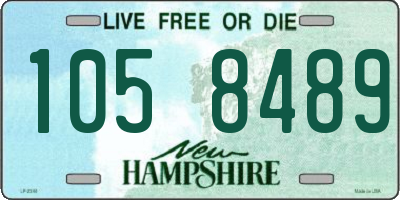 NH license plate 1058489