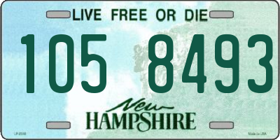 NH license plate 1058493