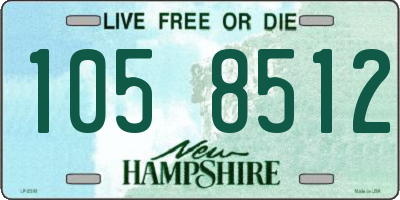 NH license plate 1058512