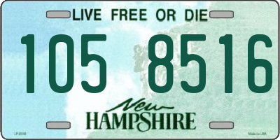 NH license plate 1058516