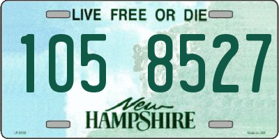 NH license plate 1058527