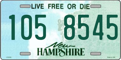 NH license plate 1058545