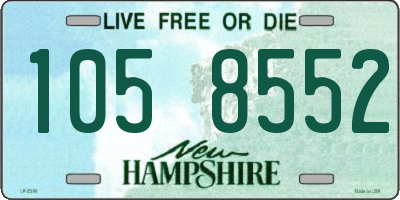 NH license plate 1058552