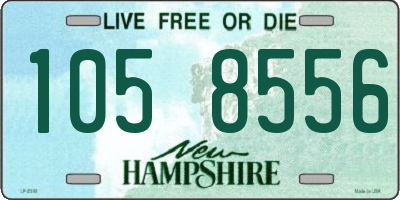 NH license plate 1058556