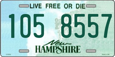 NH license plate 1058557