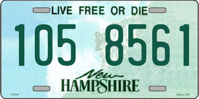 NH license plate 1058561