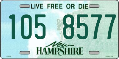 NH license plate 1058577