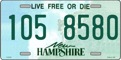 NH license plate 1058580