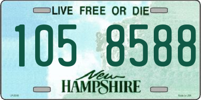 NH license plate 1058588
