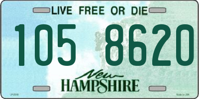 NH license plate 1058620