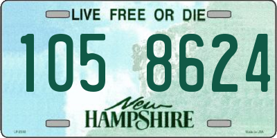 NH license plate 1058624