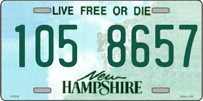 NH license plate 1058657