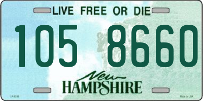 NH license plate 1058660