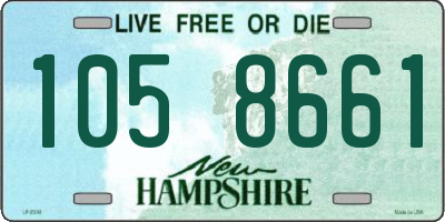 NH license plate 1058661