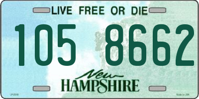 NH license plate 1058662