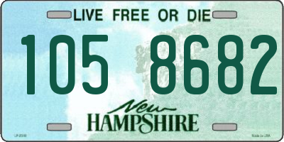 NH license plate 1058682