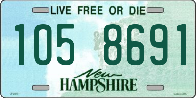 NH license plate 1058691