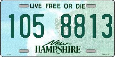 NH license plate 1058813