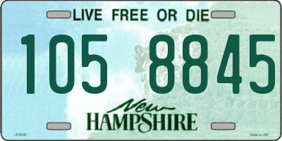 NH license plate 1058845