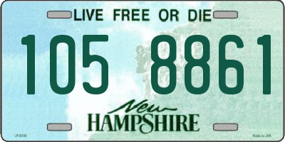 NH license plate 1058861