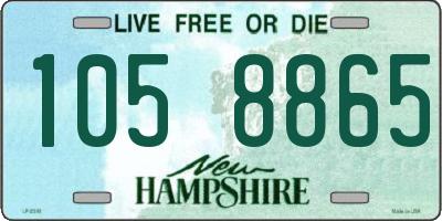 NH license plate 1058865