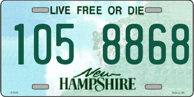 NH license plate 1058868