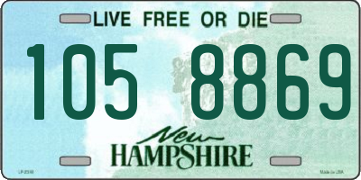 NH license plate 1058869